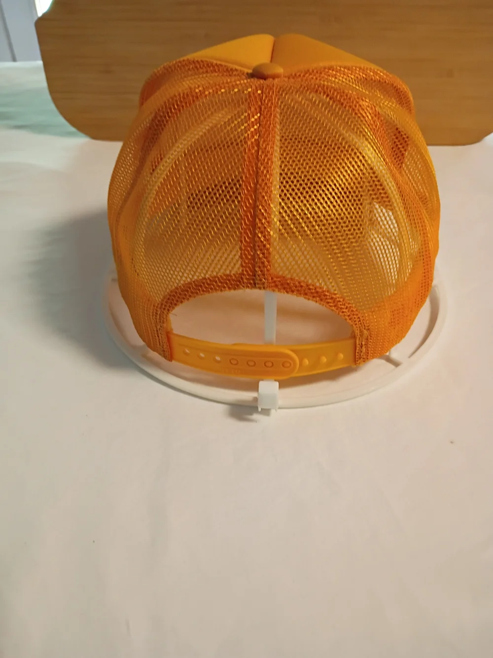 OTTO Yellow Palm Beach Graphic Trucker Hat